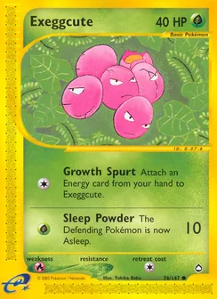 Exeggcute, Normal