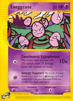 Exeggcute, Normal
