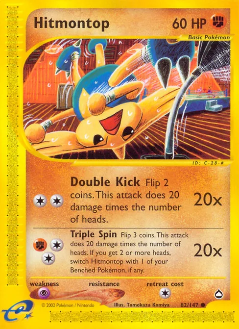 Hitmontop, Aquapolis #82