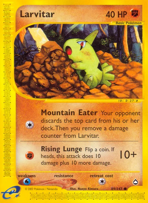 Larvitar, Aquapolis #89
