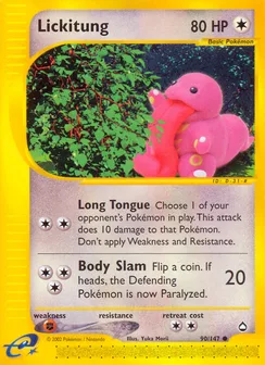 Lickitung, Normal