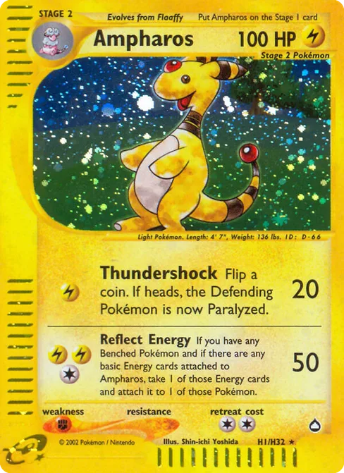 Ampharos, Aquapolis #H1