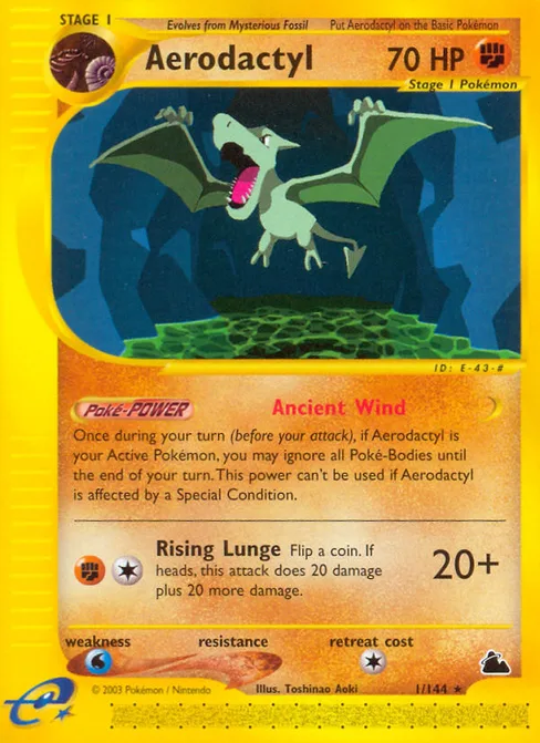 Aerodactyl, Skyridge #1