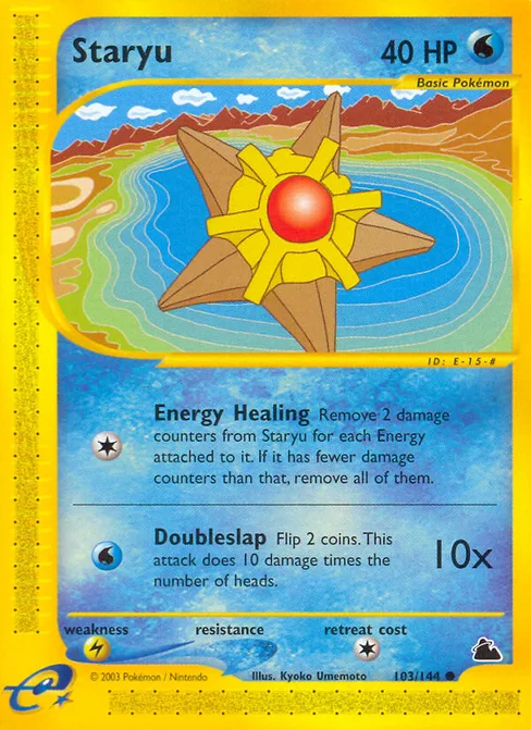 Staryu, Skyridge #103