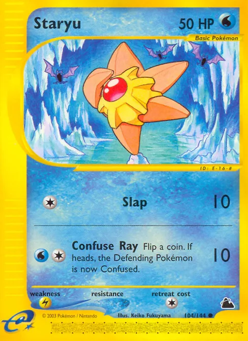 Staryu, Skyridge #104
