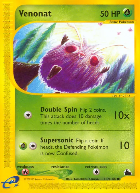 Venonat, Skyridge #112