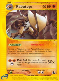 Kabutops, Normal