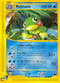 Politoed, Normal