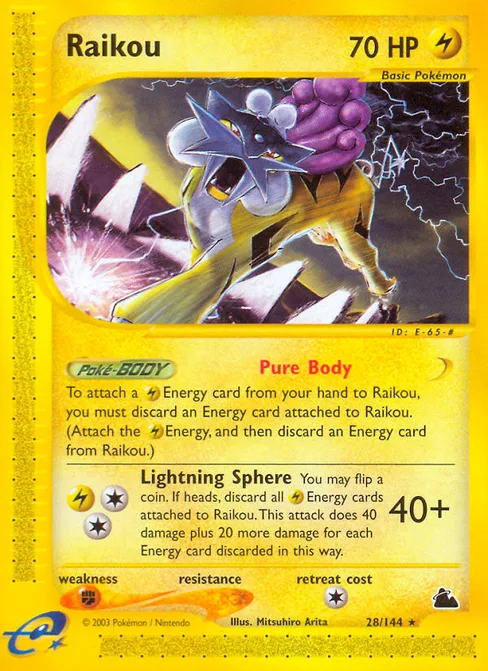 Raikou, Skyridge #28
