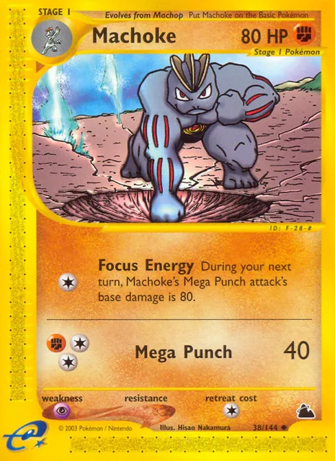Machoke, Skyridge #38