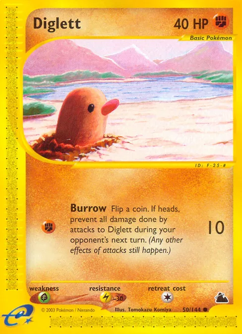 Diglett, Skyridge #50