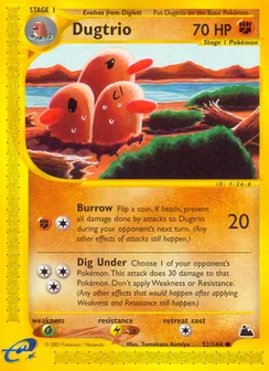Dugtrio, Normal