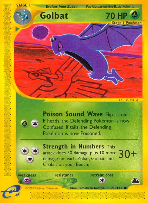 Golbat, Skyridge #60