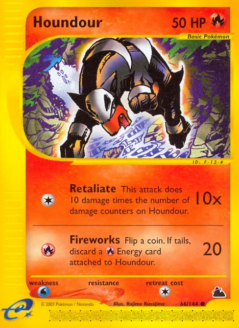 Houndour, Skyridge #66