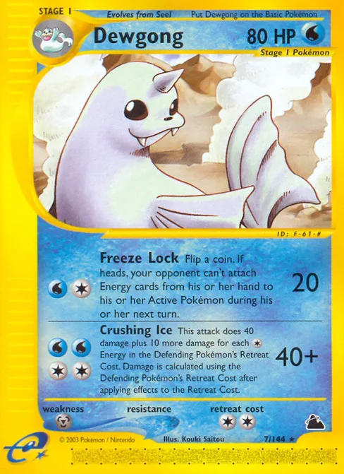 Dewgong, Skyridge #7