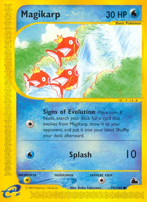 Magikarp, Skyridge #75