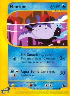 Mantine, Normal