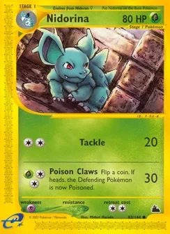 Nidorina, Normal