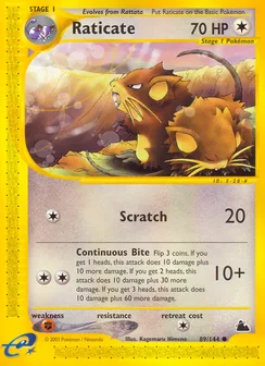 Raticate, Normal