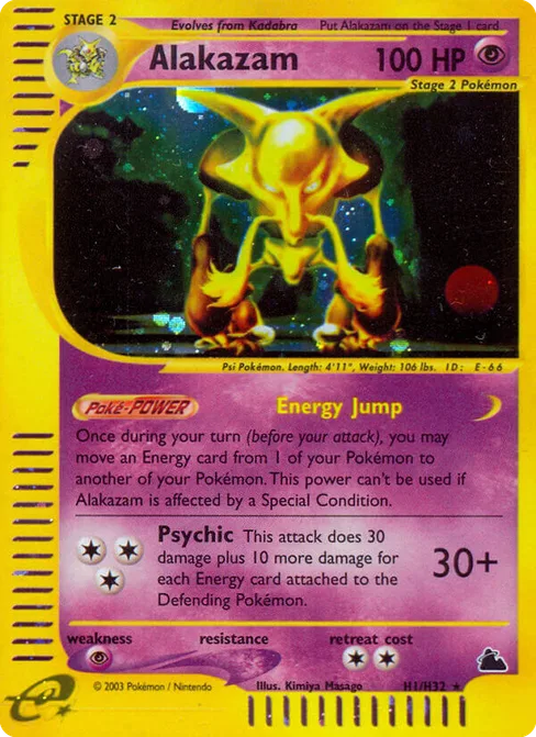 Alakazam, Skyridge #H1