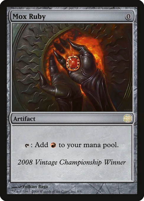 Mox Ruby, Vintage Championship #2008