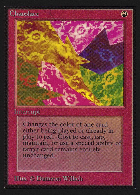 Chaoslace, Intl. Collectors' Edition #140