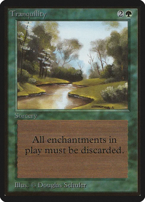 Tranquility, Limited Edition Beta #221