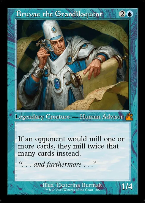 Bruvac the Grandiloquent, Ravnica Remastered #309