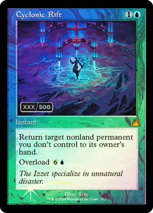 Cyclonic Rift, Ravnica Remastered #313z
