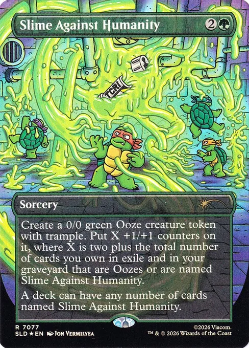 Slime Against Humanity, Secret Lair Drop #7077