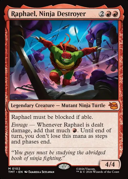 Raphael, Ninja Destroyer, Teenage Mutant Ninja Turtles #102