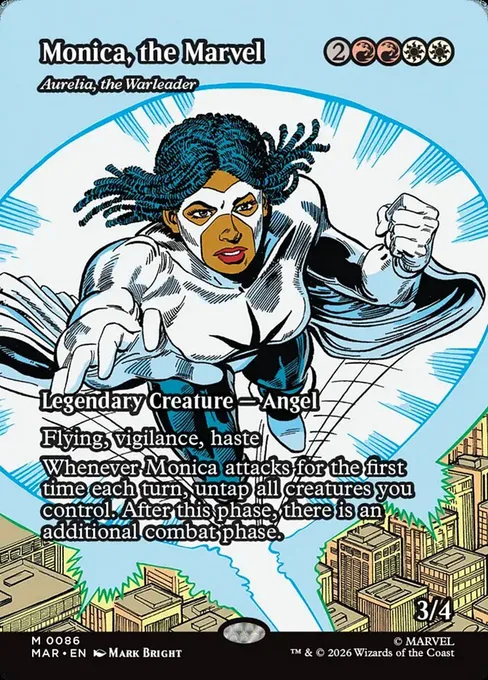 Aurelia, the Warleader, Marvel Universe #86