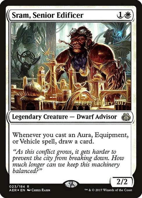 Sram, Senior Edificer, Aether Revolt Promos #23s