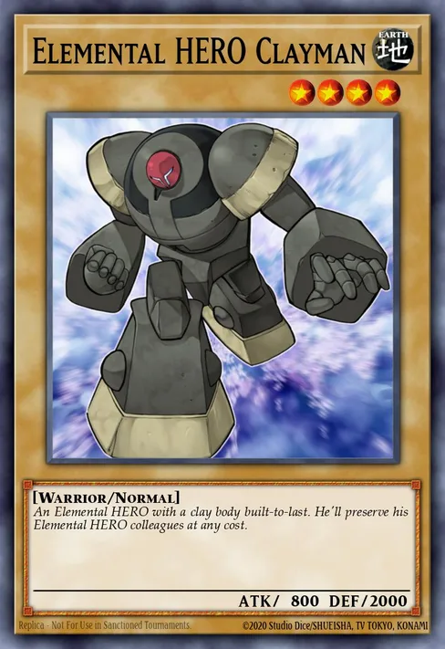 Elemental HERO Clayman, Yu-Gi-Oh! Elemental Hero Collection 2 #EHC2-EN002