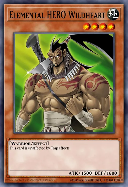 Elemental HERO Wildheart, Yu-Gi-Oh! Elemental Hero Collection 2 #EHC2-EN003