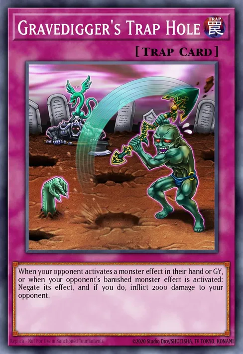 Gravedigger's Trap Hole, Eternity Code #ETCO-EN078