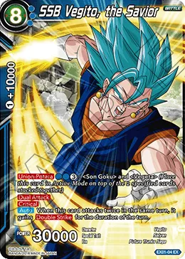 SSB Vegito, the Savior, Mighty Heroes #EX01-04