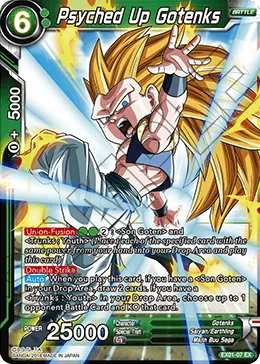 Psyched Up Gotenks, Mighty Heroes #EX01-07