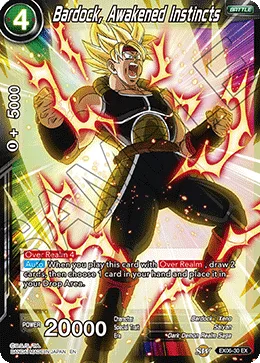 Bardock, Awakened Instincts, Special Anniversary Box #EX06-30