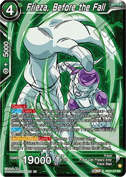 Frieza, Before the Fall, 5th Anniversary Set #EX21-07