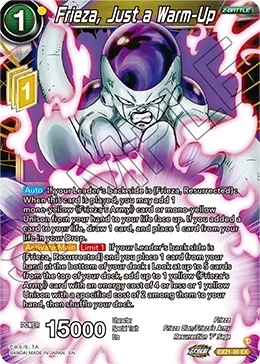 Frieza, Just a Warm-Up, 5th Anniversary Set #EX21-30