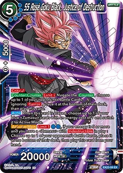 SS Rose Goku Black, Justice of Destruction, Normal