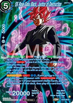 SS Rose Goku Black, Justice of Destruction, Normal