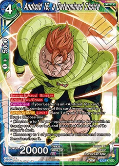 Android 16, a Determined Choice, Normal