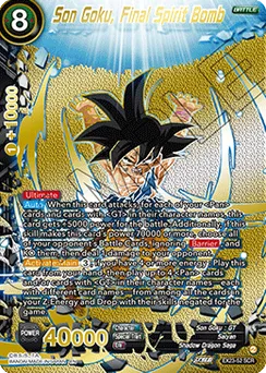 Son Goku, Final Spirit Bomb, Normal