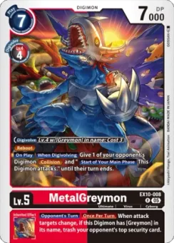 MetalGreymon, Normal