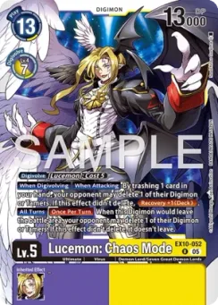 Lucemon: Chaos Mode, Normal