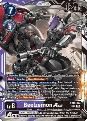Beelzemon, EX-10: EXTRA BOOSTER SINISTER ORDER #EX10-074