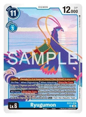 Ryugumon, EX-11: EXTRA BOOSTER DAWN OF LIBERATOR #EX11-018