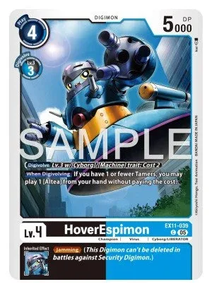 HoverEspimon, EX-11: EXTRA BOOSTER DAWN OF LIBERATOR #EX11-039
